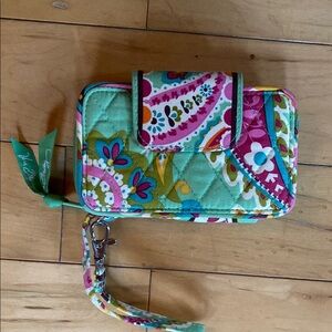 Vera Bradley Colorful Quilted Wristlet